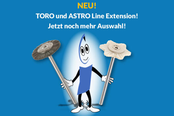 Wir erweitern unsere TORO und ASTRO Line!